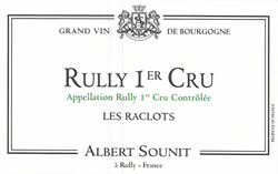 2019 Rully Blanc 1er Cru, Les Raclots, Albert Sounit
